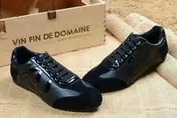 sneakers basses man armani giorgio armani leather aj classic